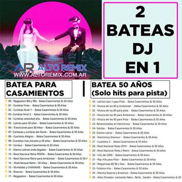 MUSICBOX Batea Casamientos + Batea 50 Años - Pack en Venta