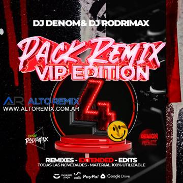 Dj Denom & Dj Rodrimax - Pack Remix Vip Edition 4 (2026) - Descargar Gratis