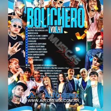 Musicas Para Djs - Bolichero Vol 41 (2026) - Descargar Gratis