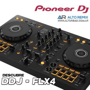 Descubre el controlador DDJ-FLX4 para múltiples usos de DJ